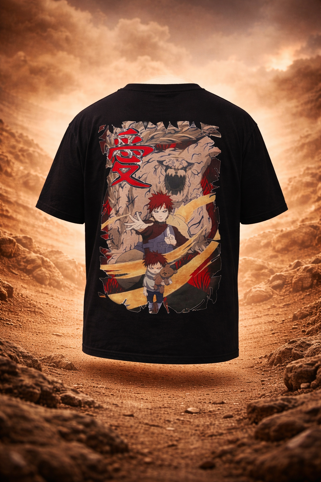 T-shirt Edição Gaara