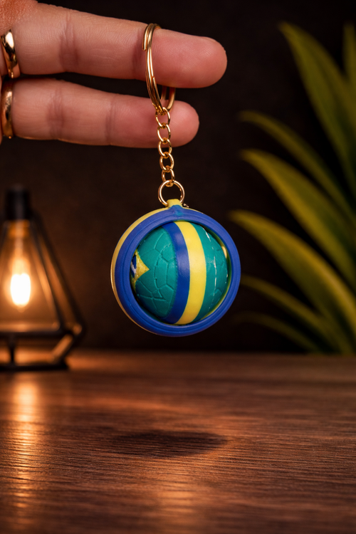 Chaveiro Anti-Stress edição Brasil